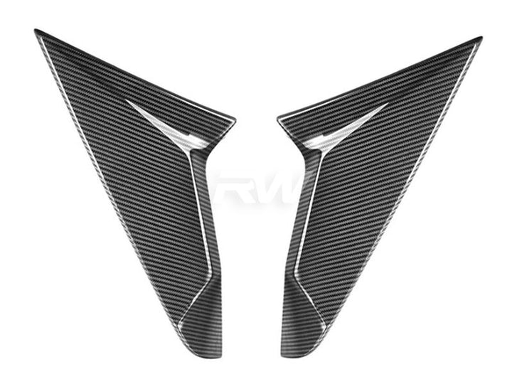 RW Carbon Dry Carbon Fibre Rear Window Trim - view 4
