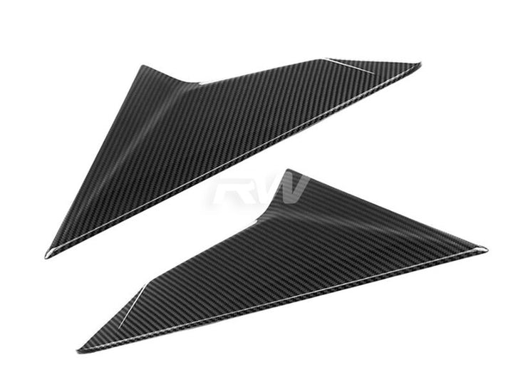 RW Carbon Dry Carbon Fibre Rear Window Trim - view 5