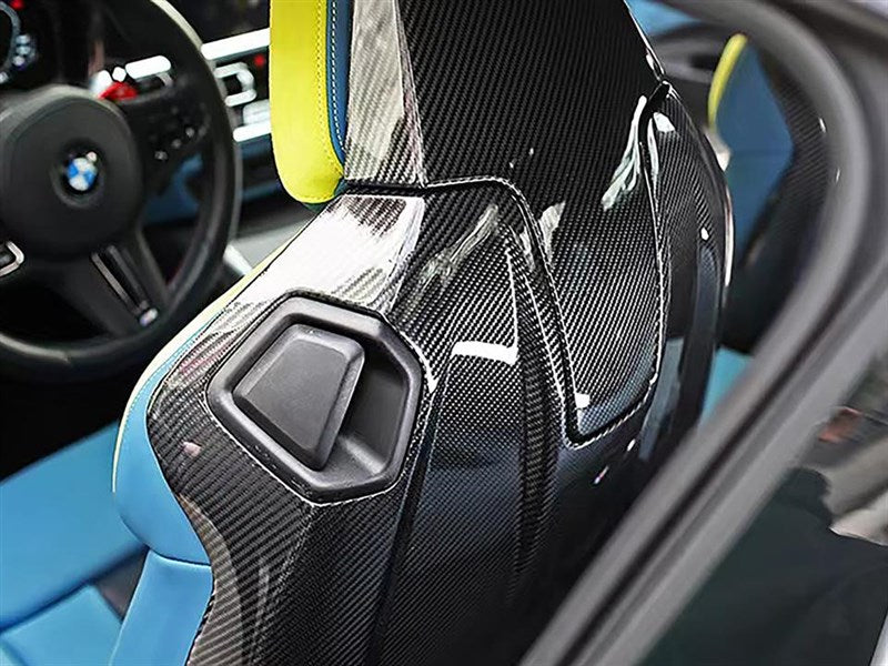 RW Carbon Dry Carbon Fibre Seat Back Covers - view 4