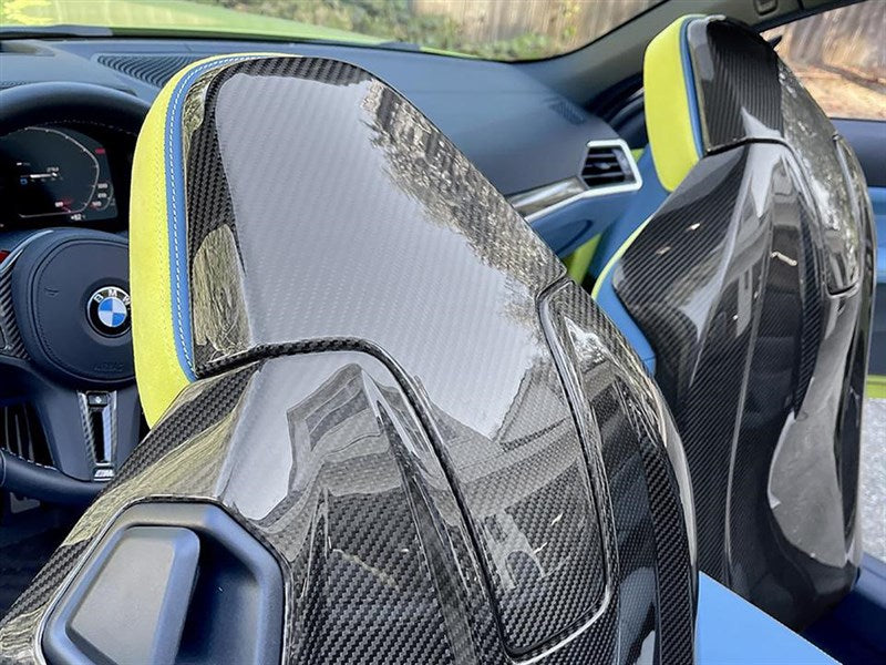 RW Carbon Dry Carbon Fibre Seat Back Covers - view 5