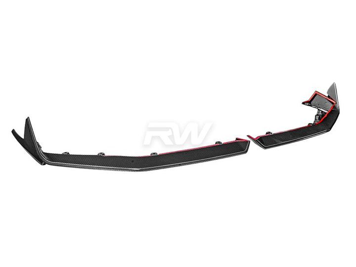 RW Carbon Performance Style Dry Carbon Fibre Front Lip - view 4
