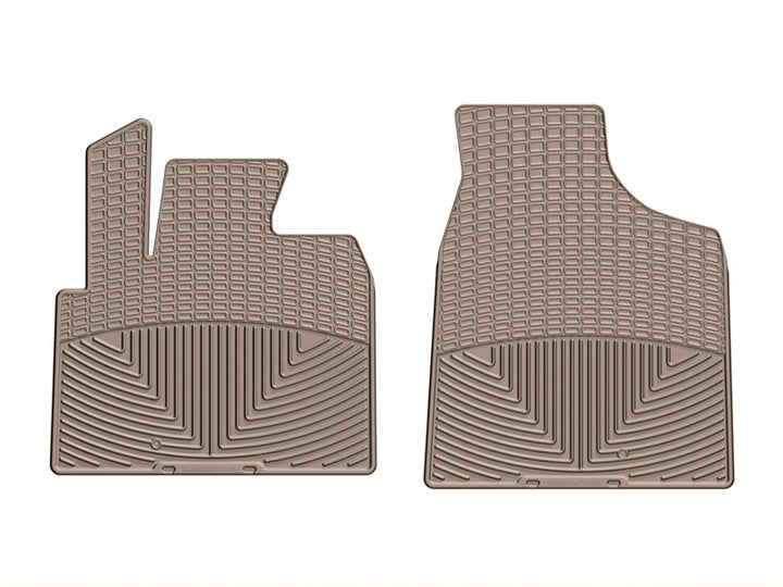 WeatherTech 2011-2016 Chrysler Town & Country Front Rubber Mats - Tan