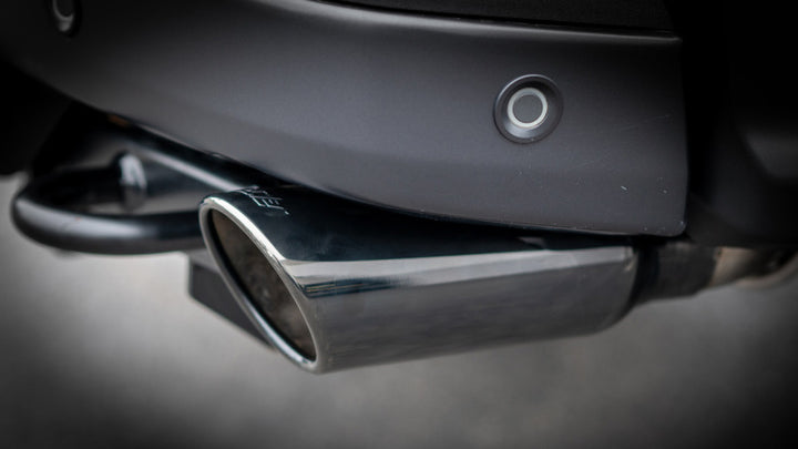 Borla 24-25 Ford Ranger Raptor 2.75in Tailpipe Kit 4in Tip - Brawler Ceramic Black