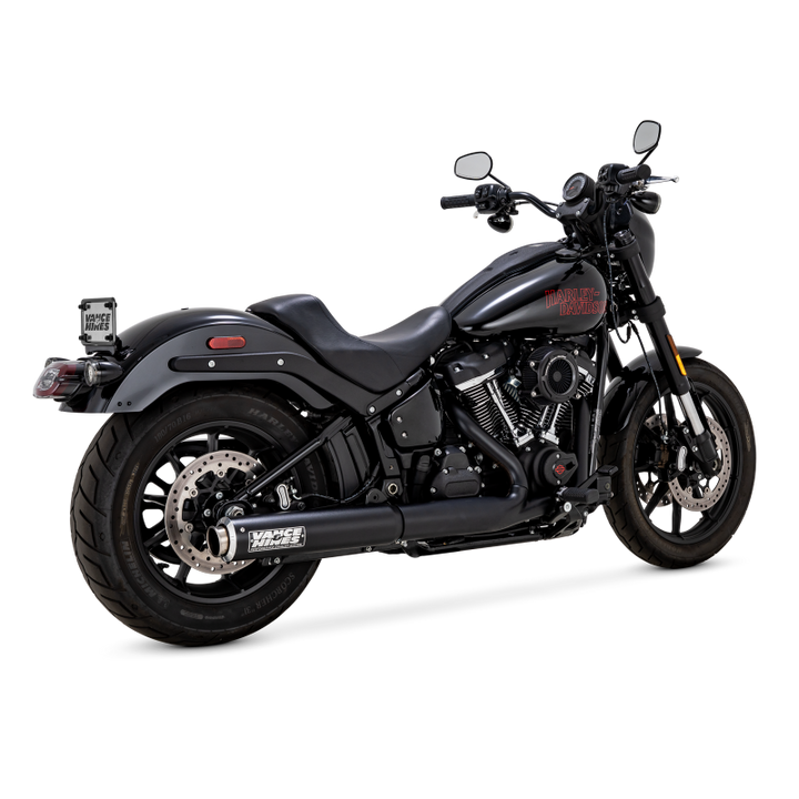 Vance & Hines 2025 Narrow Tire Softail Supersport Slip-On - Black
