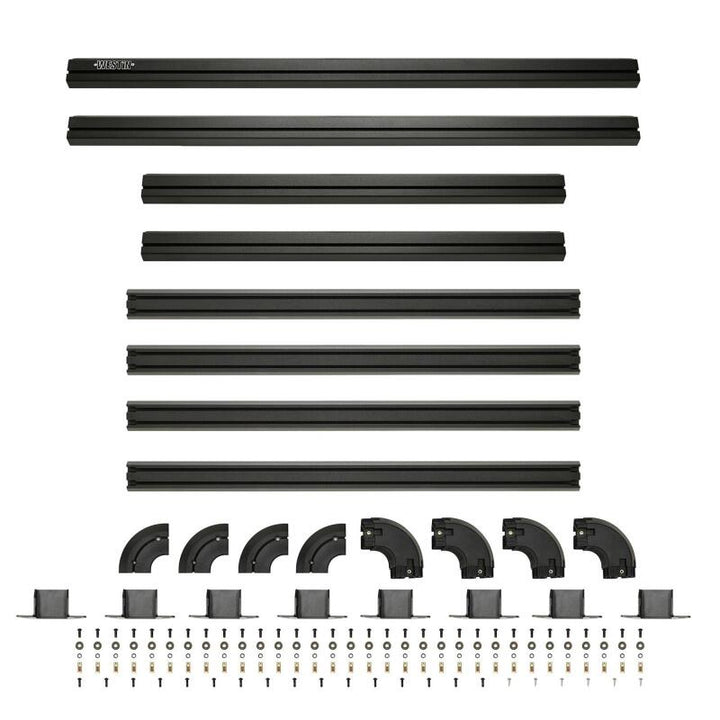 Westin EXP Roof Rack for Full Size EXP Truck Cap (RACK ONLY - NO CAP) 50x58in. - Tex. Blk