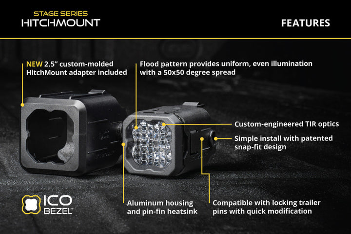 Diode Dynamics HitchMount LED Pod 4-Pin Reverse Kit  C1R