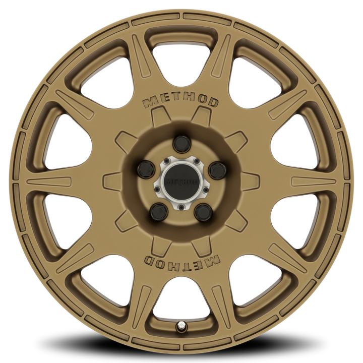 Method MR502 RALLY 17x8 +38mm Offset 5x4.5 67.1mm CB Method Bronze Wheel
