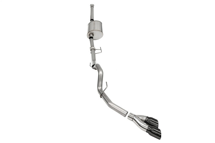 Corsa 2021-2025 Ford F-150 SuperCrew/6.5in Bed 3.5L V6 Sport Cat-Back Single Side Exit-