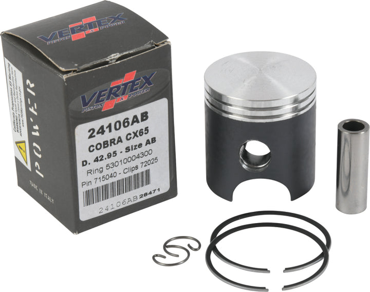 Vertex Pistons 10-11 CX 65 Cast Replica Piston Kit