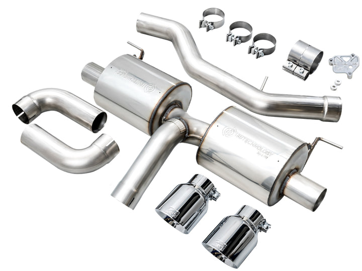 AWE Tuning 19-23 BMW 330i / 21-23 BMW 430i Base G2X Touring Axle-Back Exhaust - Chrome Silver
