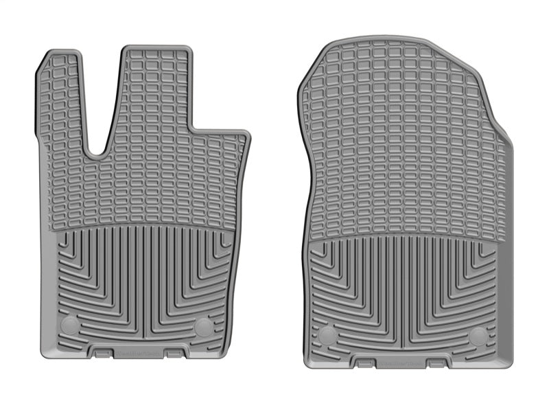 WeatherTech 2016+ Jeep Grand Cherokee / Dodge Durango Front Rubber Mats - Grey