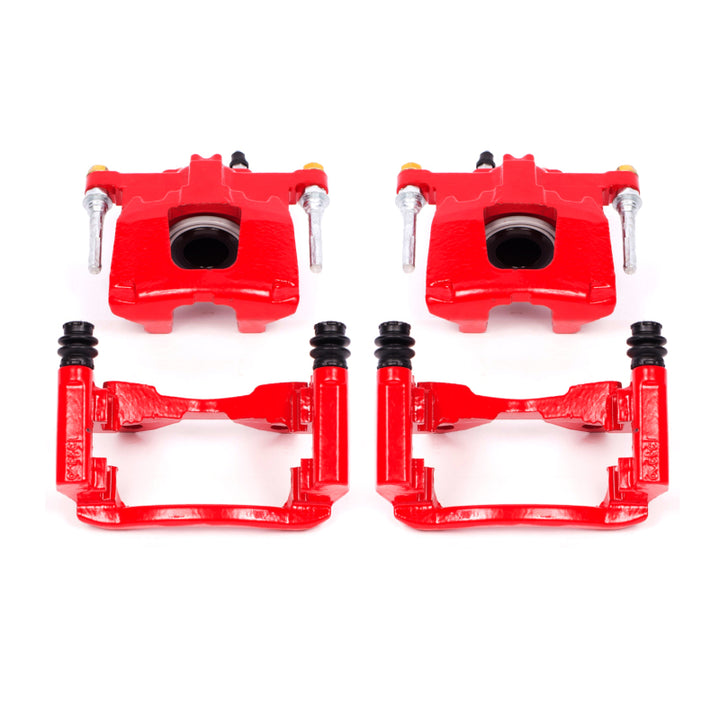 Power Stop 07-11 Dodge Nitro Rear Red Calipers w/Brackets - Pair