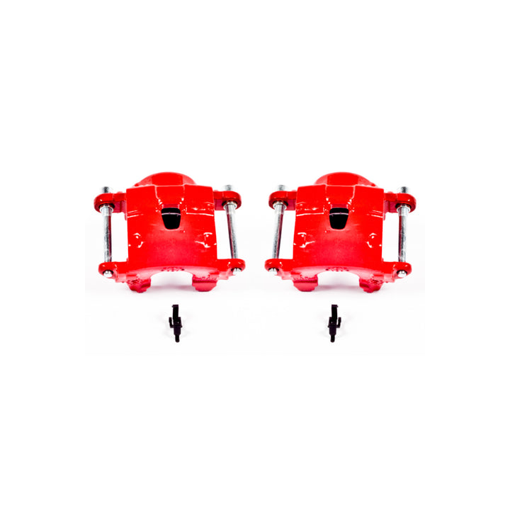 Power Stop 78-85 Avanti II Front Red Calipers w/o Brackets - Pair