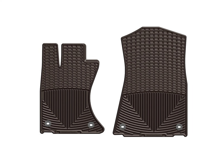 WeatherTech 2013+ Lexus GS Front Rubber Mats - Cocoa