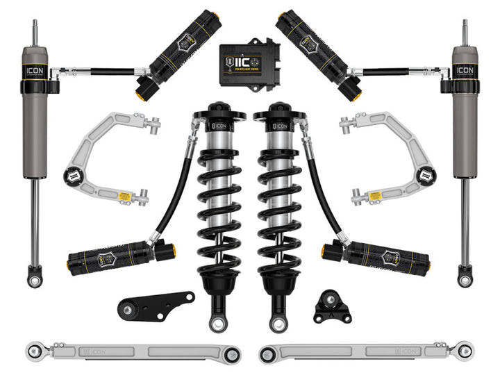 ICON 2024+ Toyota Tacoma 1.25in-3in Stage 10 Suspension System Billet