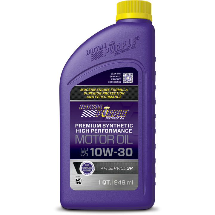 Royal Purple Premium Synthetic High Performance Multi-Grade 10W30 Motor Oil - 1 Quart