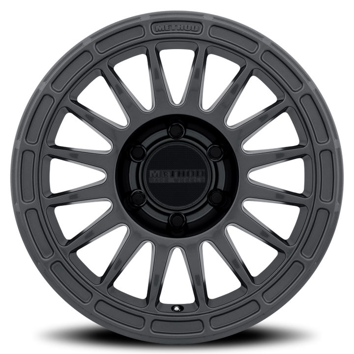 Method MR314 17x7.5 +30mm Offset 5x4.5 73mm CB Matte Black Wheel