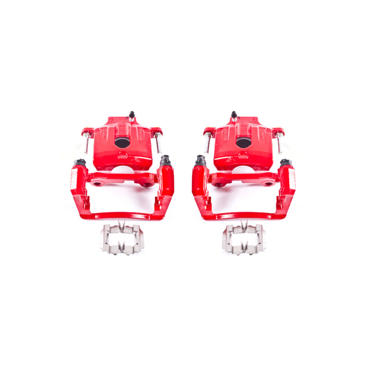 Power Stop 04-07 Buick Rainier Rear Red Calipers w/Brackets - Pair