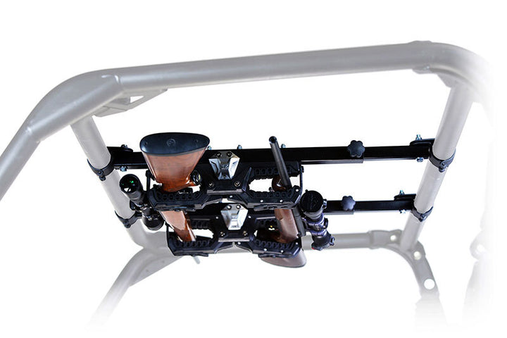 Seizmik 04+ A Cat/ Hon/JD/ Kaw/ Pol/ Suz/ Yam OHGR 2 Gun Rack 1.75 Clamp