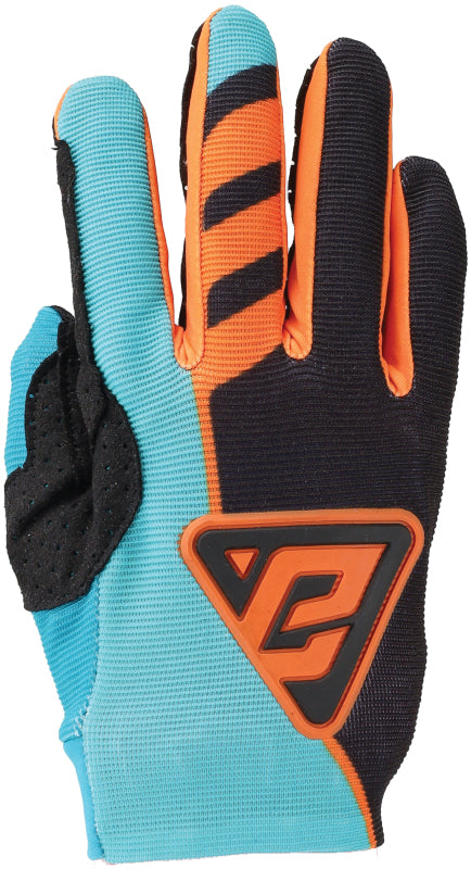 Answer Aerlite Nitro Gloves Black/Astana/Hyper Orange - XS