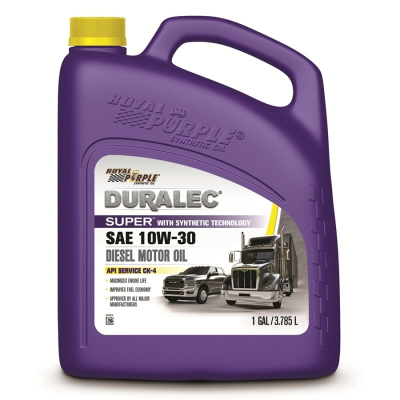 Royal Purple Duralec Super Diesel 10W30 CK-4 Motor Oil - 1 Gallon