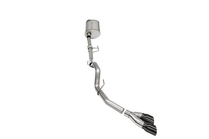 Corsa 2021-2025 Ford F-150 Regular Cab/ 8in Bed 3.5L V6 Sport Cat-Back Single Side Exit-Black PVD