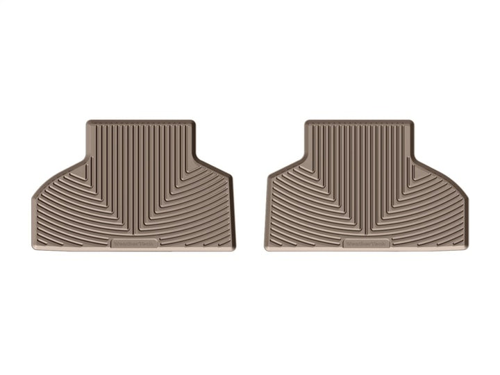 WeatherTech 14-15 BMW X5 Rear Rubber Mats - Tan