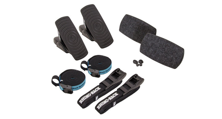 Rhino-Rack Nautic C-Channel Locking Slide Kayak Carrier - Rear Loading