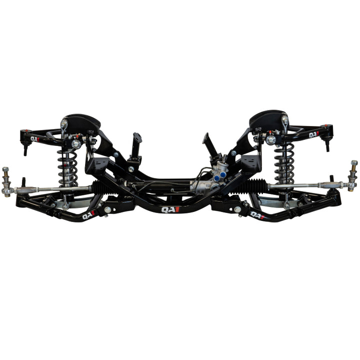 QA1 73-87 Chevrolet C10 Double Adjustable Front Coilover Crossmember System w/ 650lb/in Springs