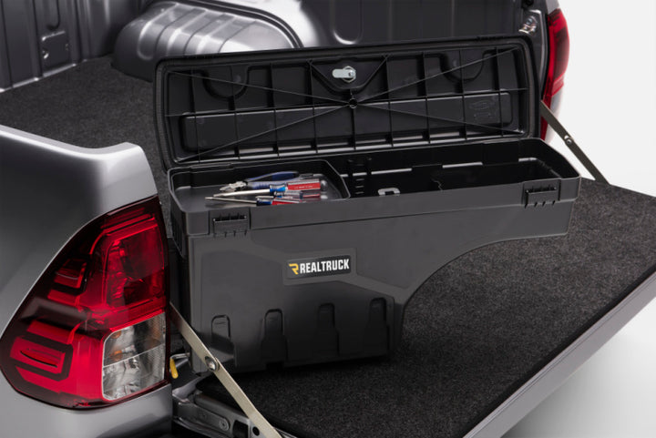 UnderCover 10-20 Volkswagen Amarok Drivers Side Swing Case - Black Smooth