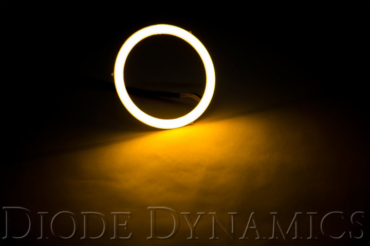 Diode Dynamics Halo Lights LED 90mm - Red (Pair)