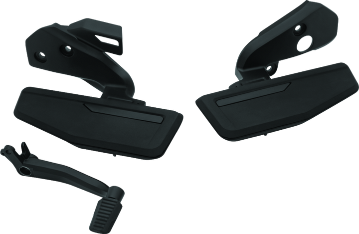 Kuryakyn Omni Driver Floorboard Kit  For GL1800 with DCT Satin Black