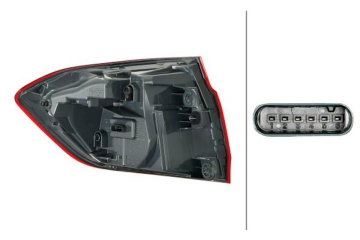 Hella 2017-2019 BMW 320i M3 Right Tail Light