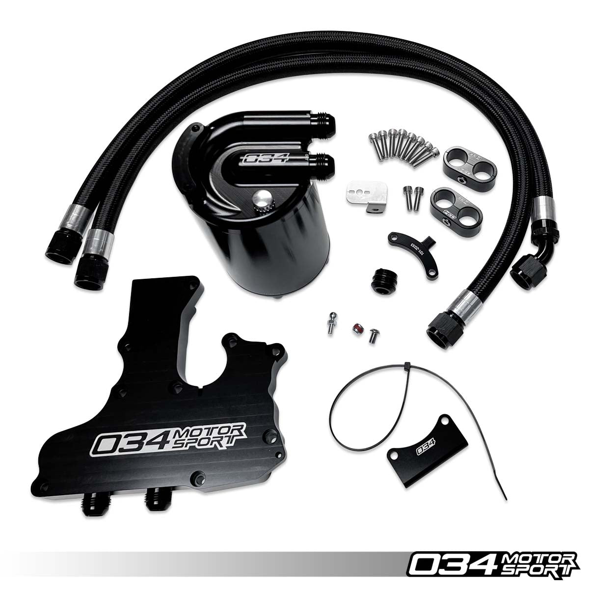 034Motorsport catch can kit for B8.5 flex fuel 2.0T