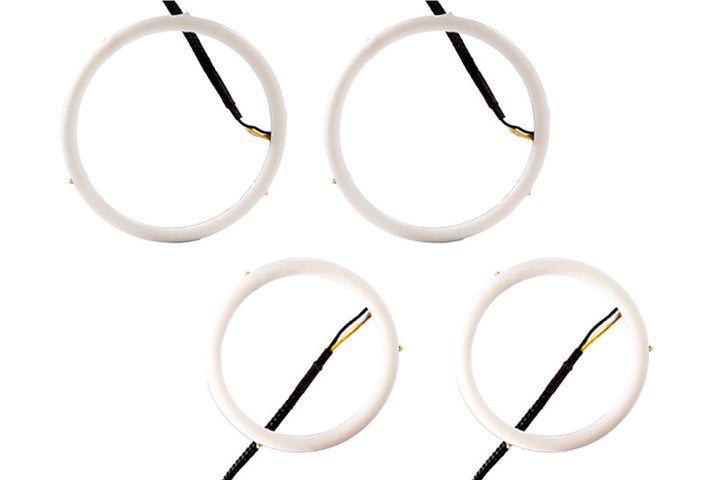 Diode Dynamics Halo Lights LED 90mm/120mm Switchback Four