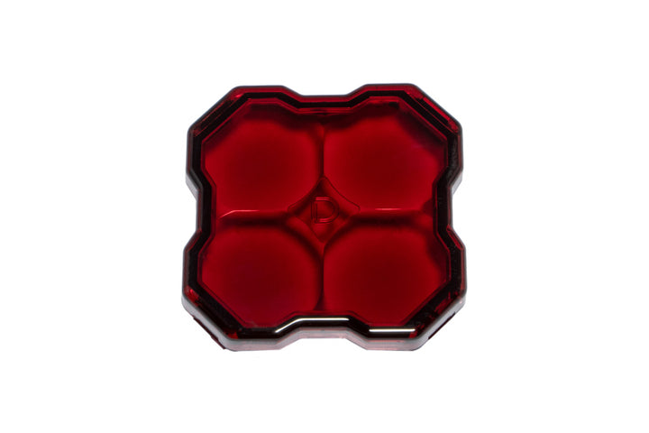 Diode Dynamics Stage Series Rock Lights - Red Clear Lens