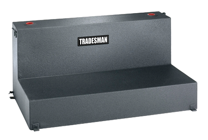 Tradesman Aluminum L-Shape Liquid Storage Tank (92 Gallon Capacity) - Brite