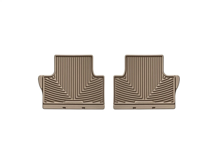 WeatherTech 07+ Volvo S80 Rear Rubber Mats - Tan