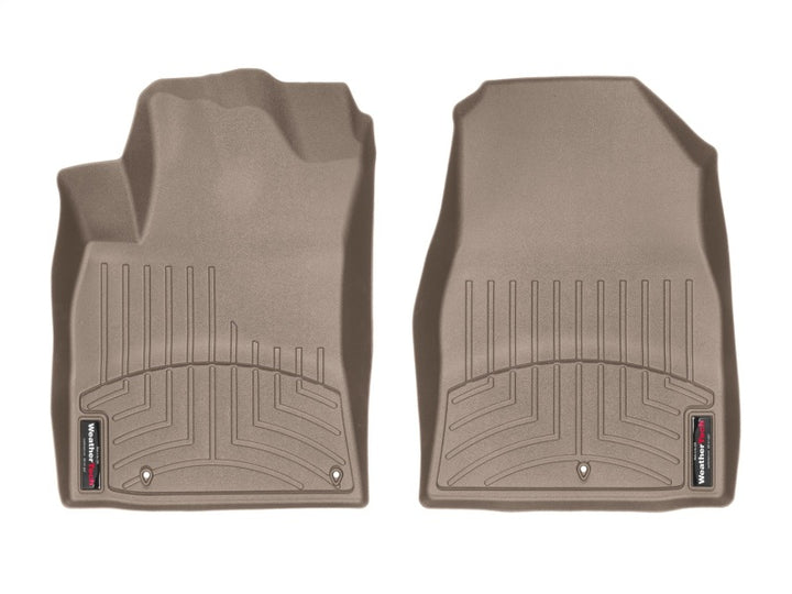 WeatherTech 2018+ Hyundai Elantra GT Front FloorLiner - Tan (Hatchback; Fits Both Auto/Manual)
