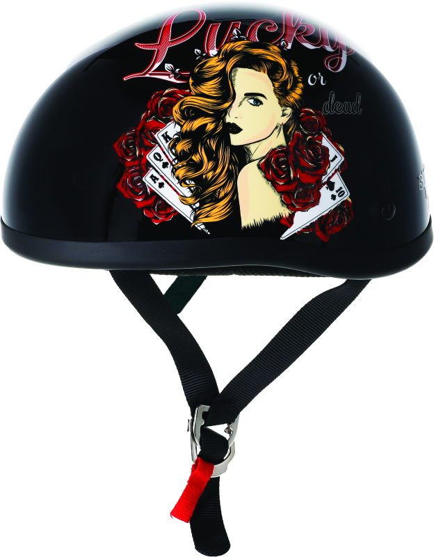 Skid Lids Lucky Lady Original Helmet - XS