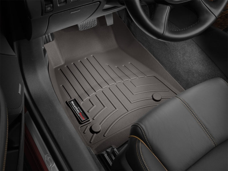 WeatherTech 11-17 Buick Regal Rear FloorLiner - Cocoa