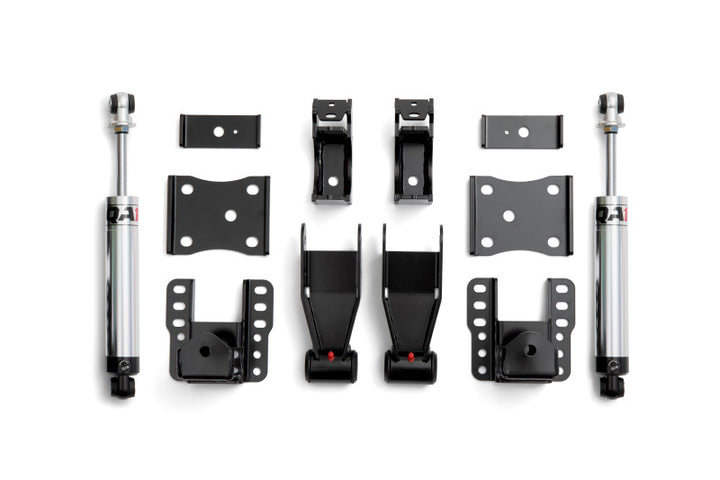 QA1 14-18 Chevrolet Silverado 4WD Lowering Kit w/ Spindles Single Adjustable 4in-6in
