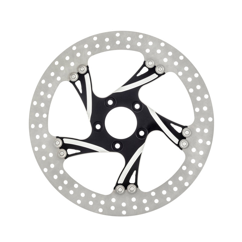 Performance Machine Disc/Carr 11.8 Cruise Front Right - Contrast Cut Platinum