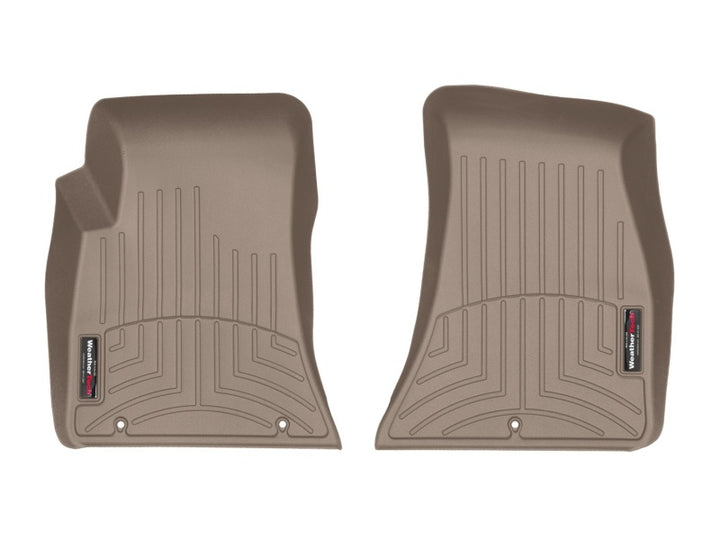 WeatherTech 2015+ Dodge Challenger Front FloorLiner - Tan (Does not fit GT Model)