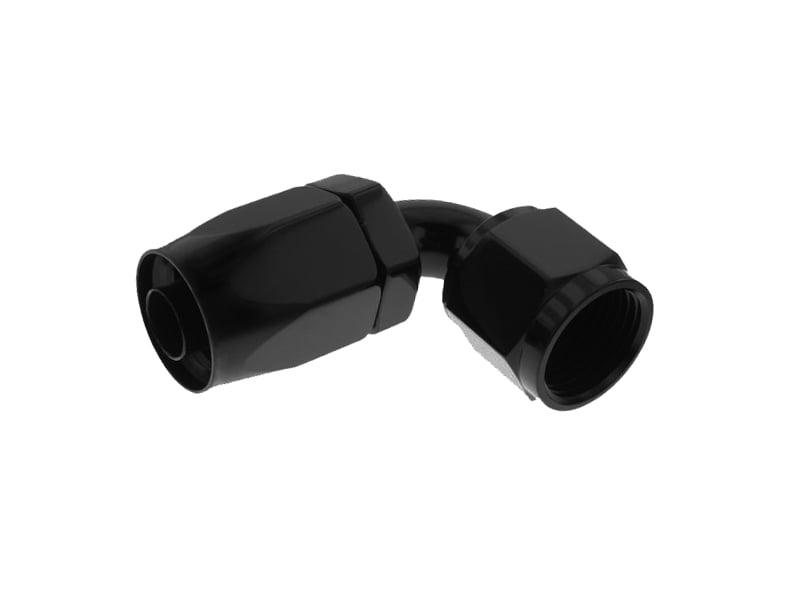 CTS Turbo -10AN 90° elbow black hose end fitting CTS-10AN-90