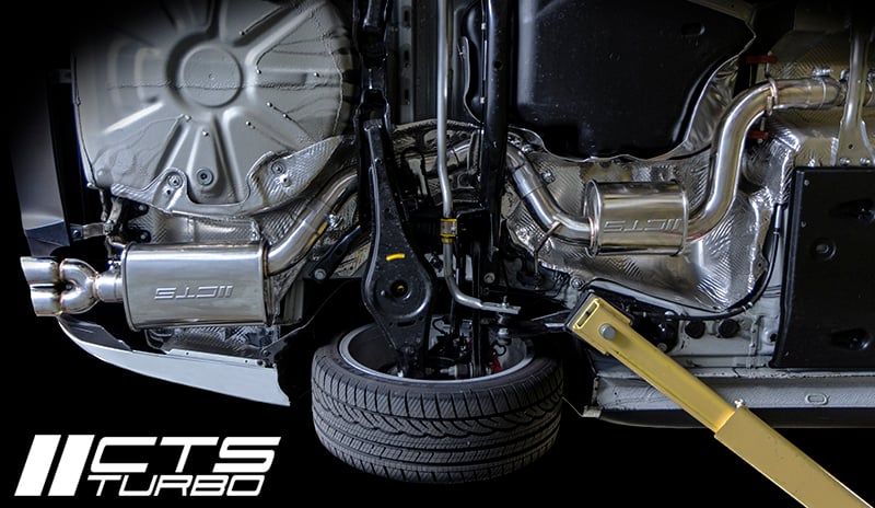 CTS Turbo VW MK6 Jetta GLI 1.8TSI 3 inch cat-back exhaust CTS-EXH-CB-0006 - view 4