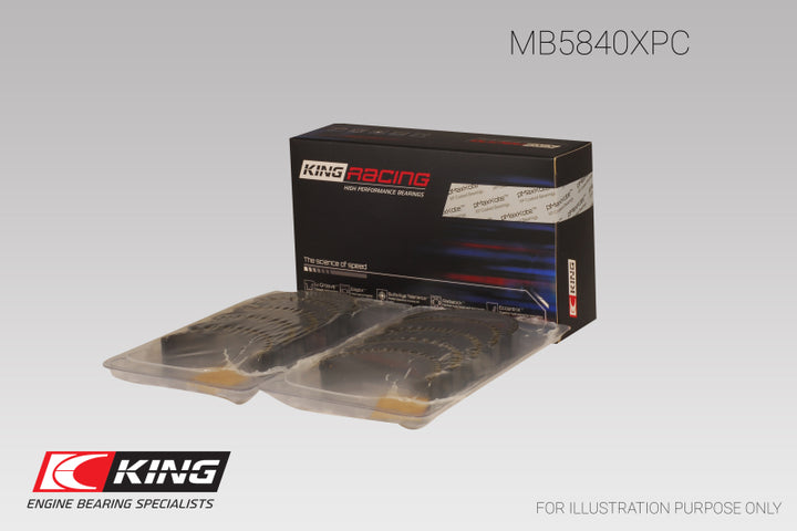 King Engine Bearings Chrysler 300 Srt8 (Size 0.26) Main Bearing Set
