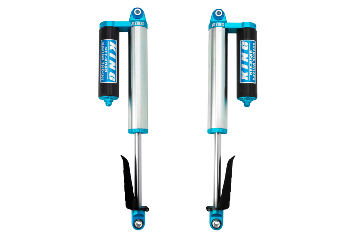 King Shocks 2020+ Jeep Gladiator JT Rear 2.5 Dia Piggyback Reservoir Shock 0-2in Lift (Pair)