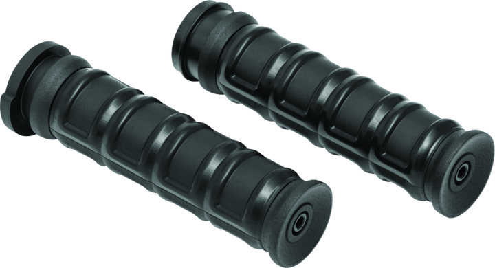 Kuryakyn Dillinger Grips Throttle-By-Wire Black