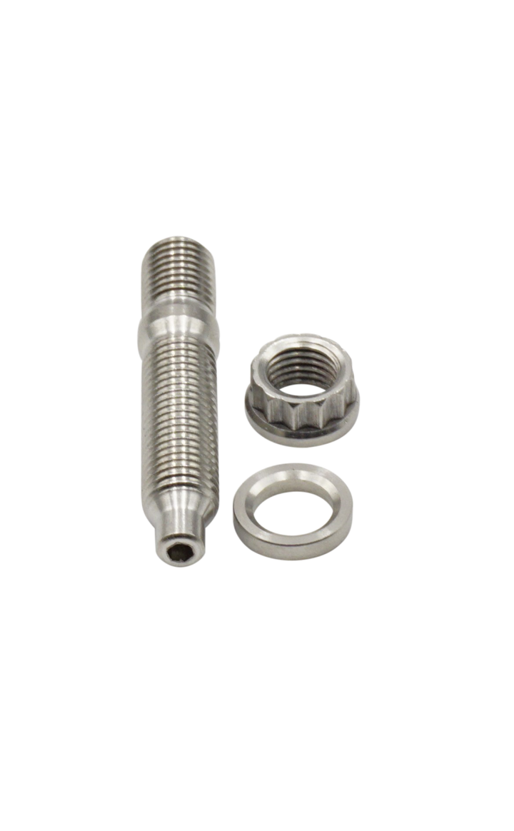 BLOX Racing M10x1.25x55mm Single Piece Stainless Steel Manifold Stud